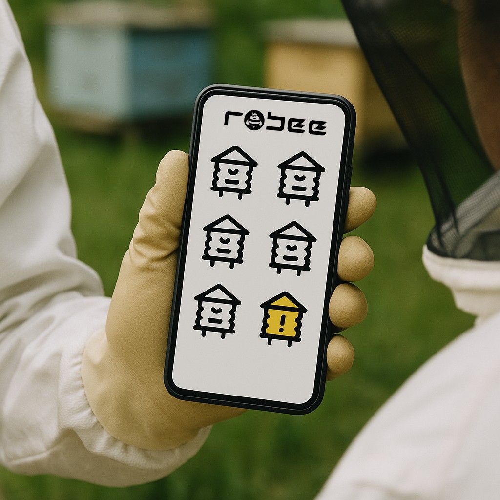 RoBee render with intelligent overlay